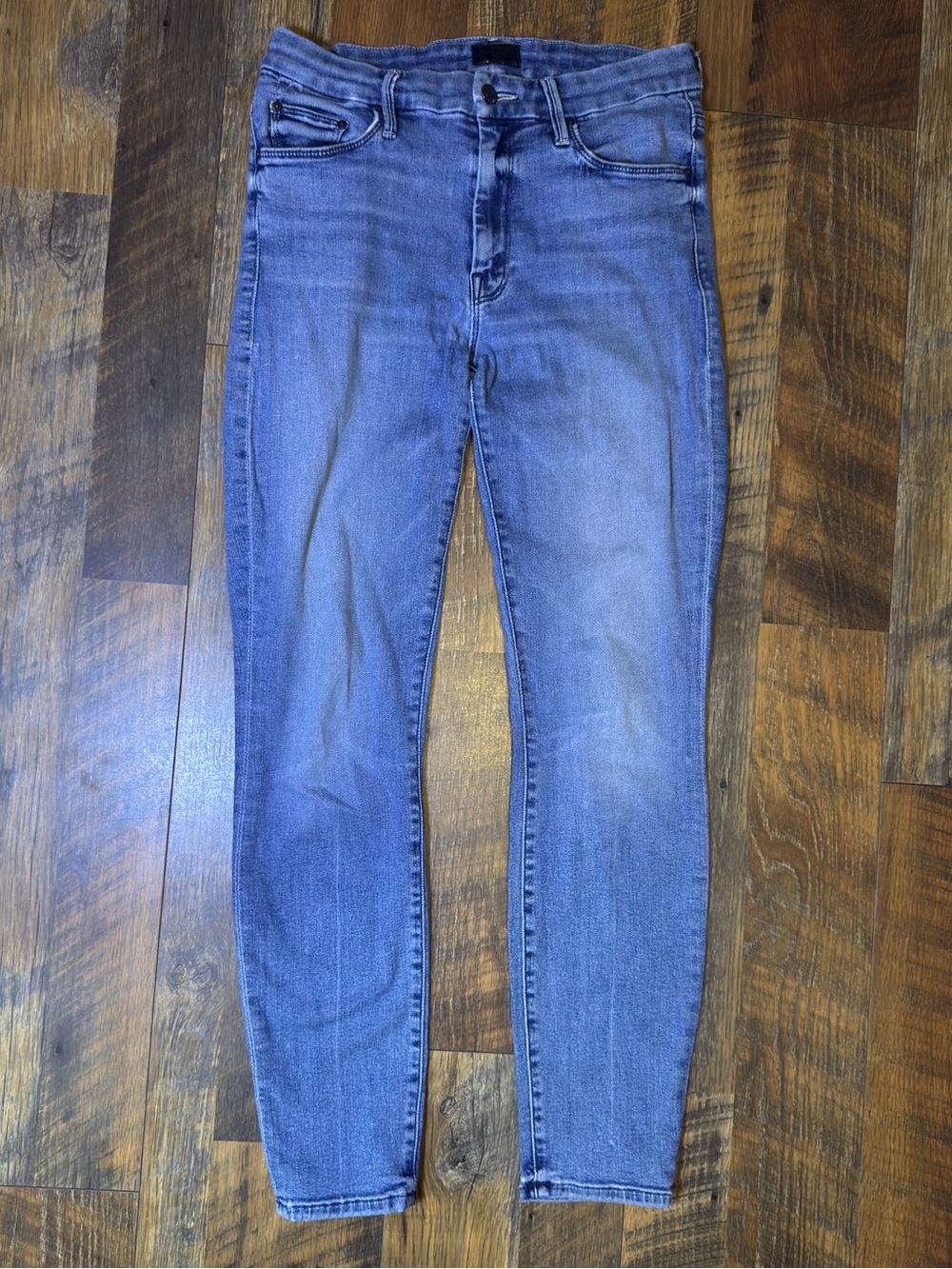 MOTHER The Looker Ankle Mid Rise Slim Leg Jeans We The Animals size 27